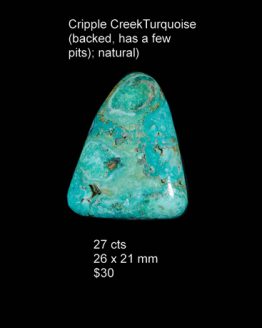cabochon, cripple creek
